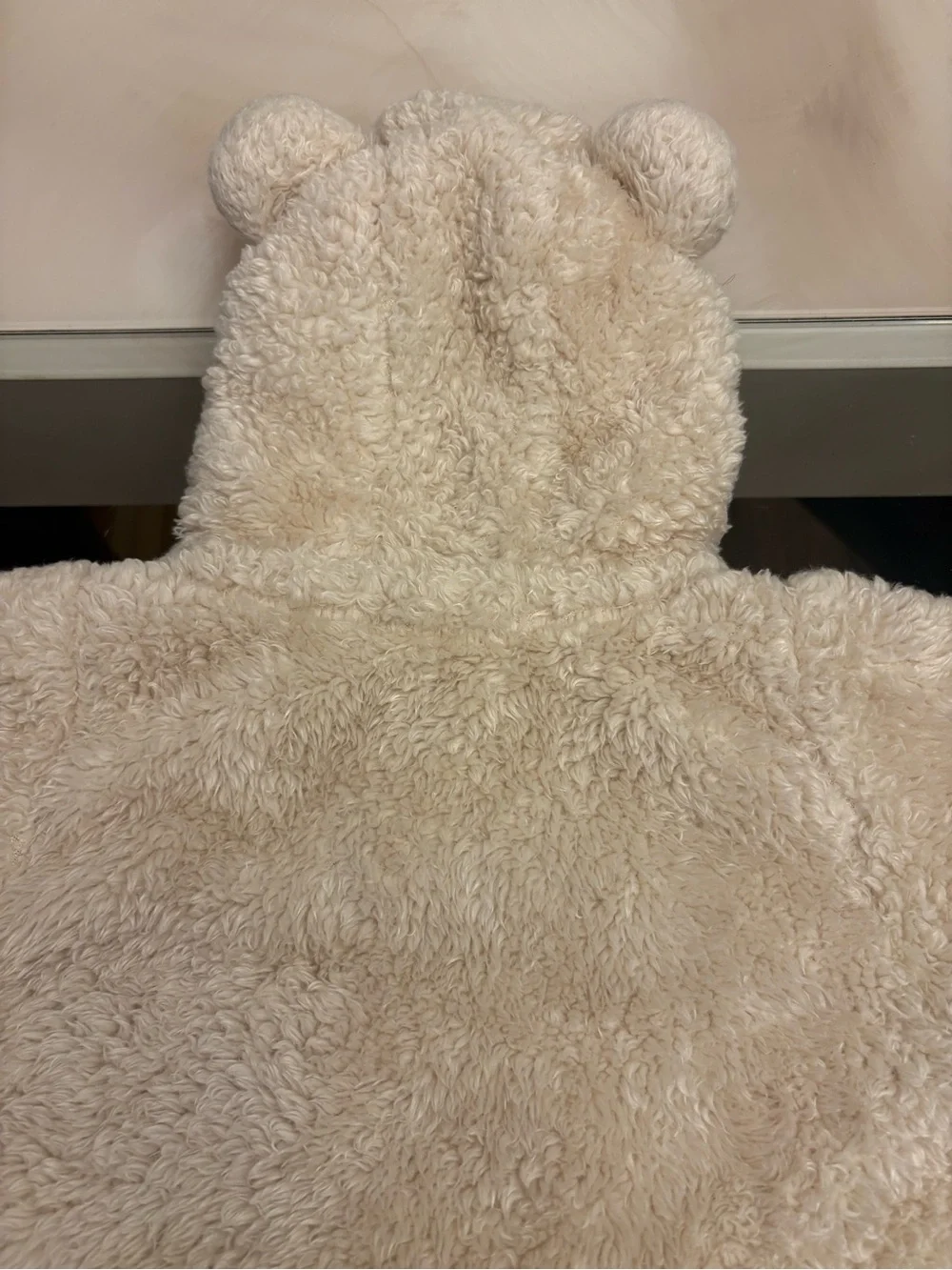 Baby sherpa bear bunting size 66 (6-9 month)